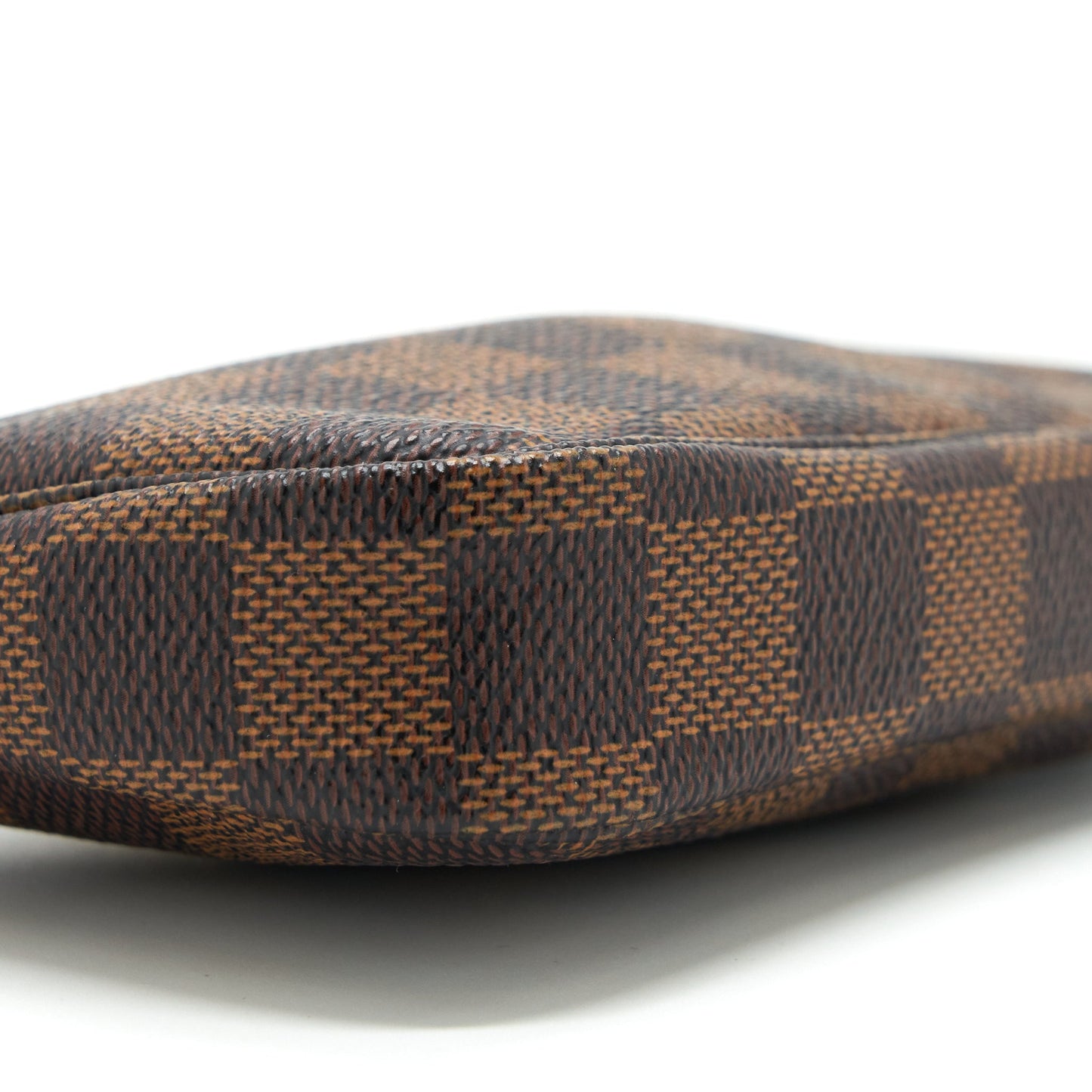 Louis Vuitton Mini Pochette Accessories Damier Ebene Canvas
