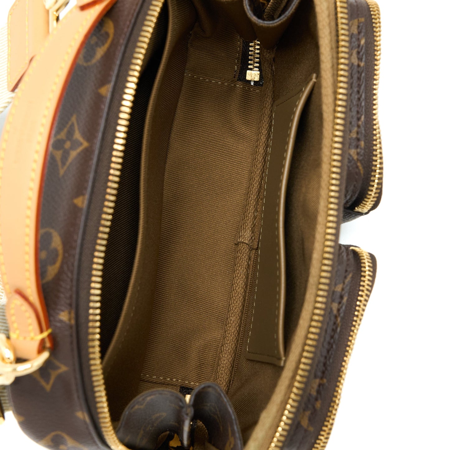 Louis Vuitton Utility Crossbody Purse Monogram Canvas
