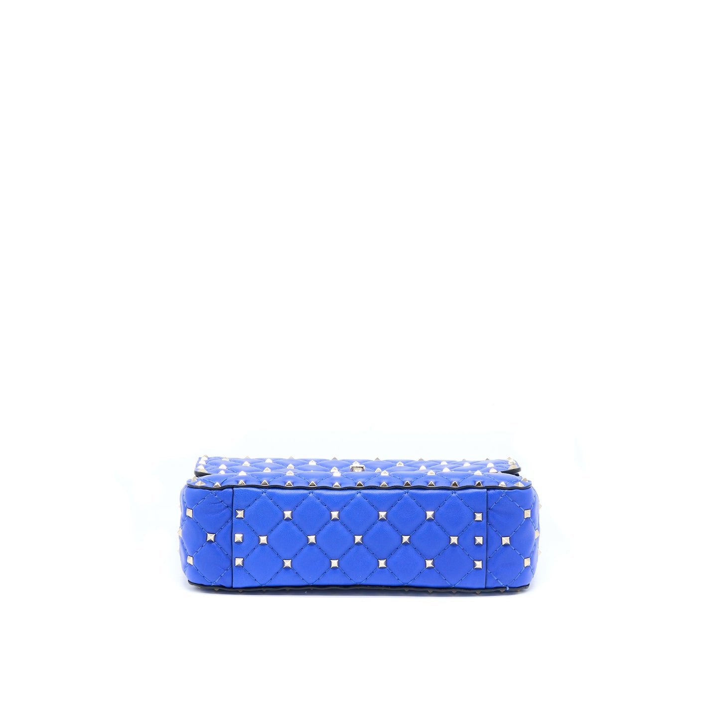 Valentino Garavani Medium Rockstud Spike Mini Purse Blue