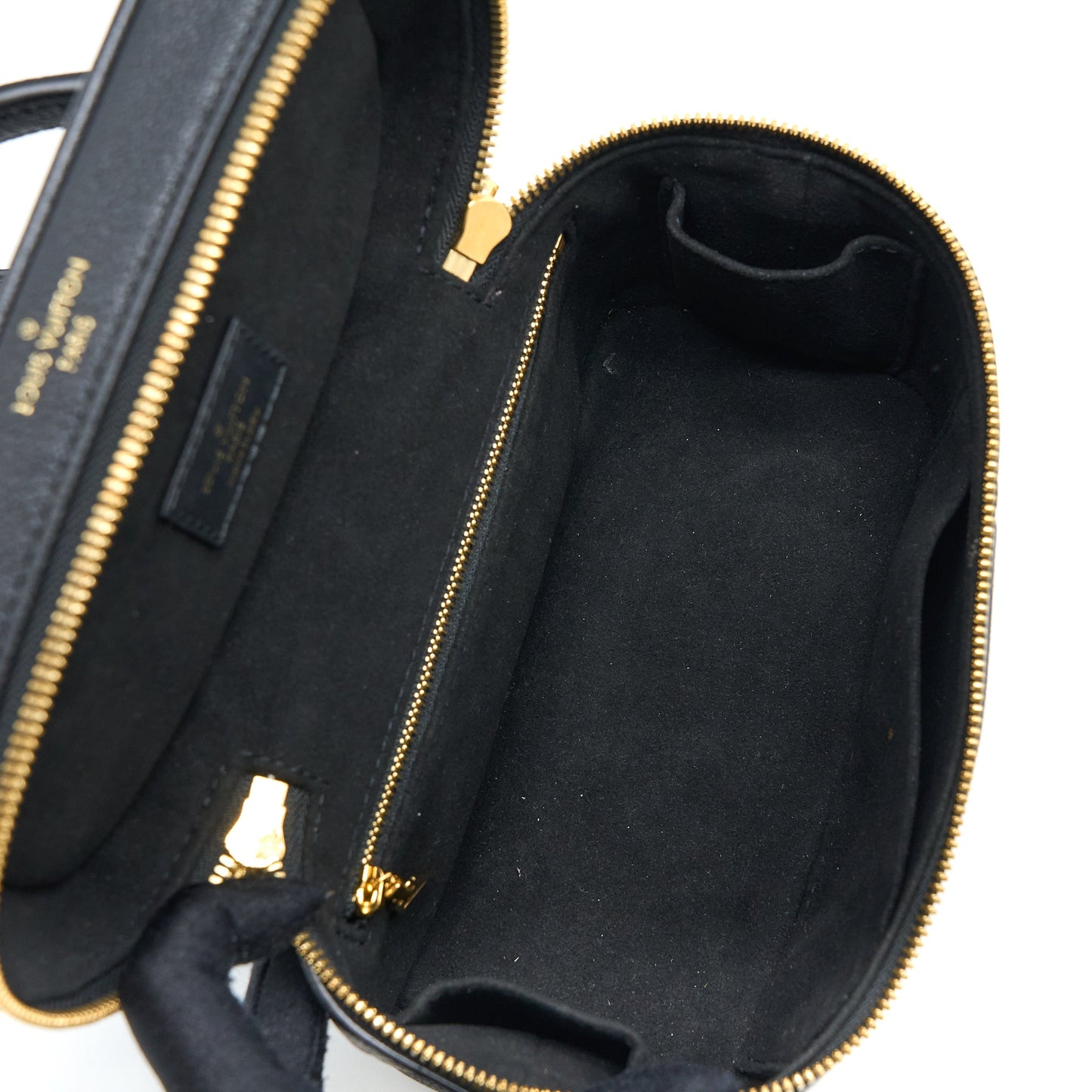 Louis Vuitton Vanity Monogram Empreinte Calfskin Black
