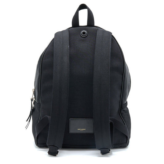 Saint Laurent/ City Backpack Nylon Black