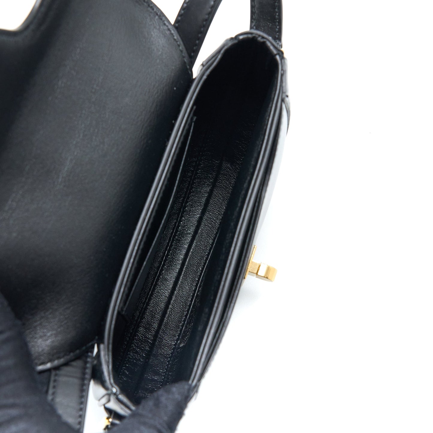 Celine Besace Purse Calfskin Black