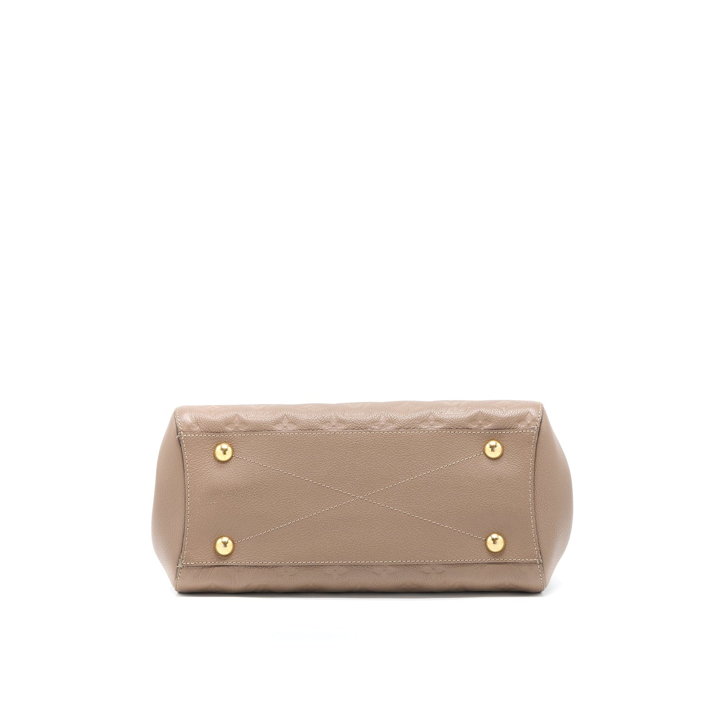 Louis Vuitton Montaigne Monogram Empreinte Dark Beige