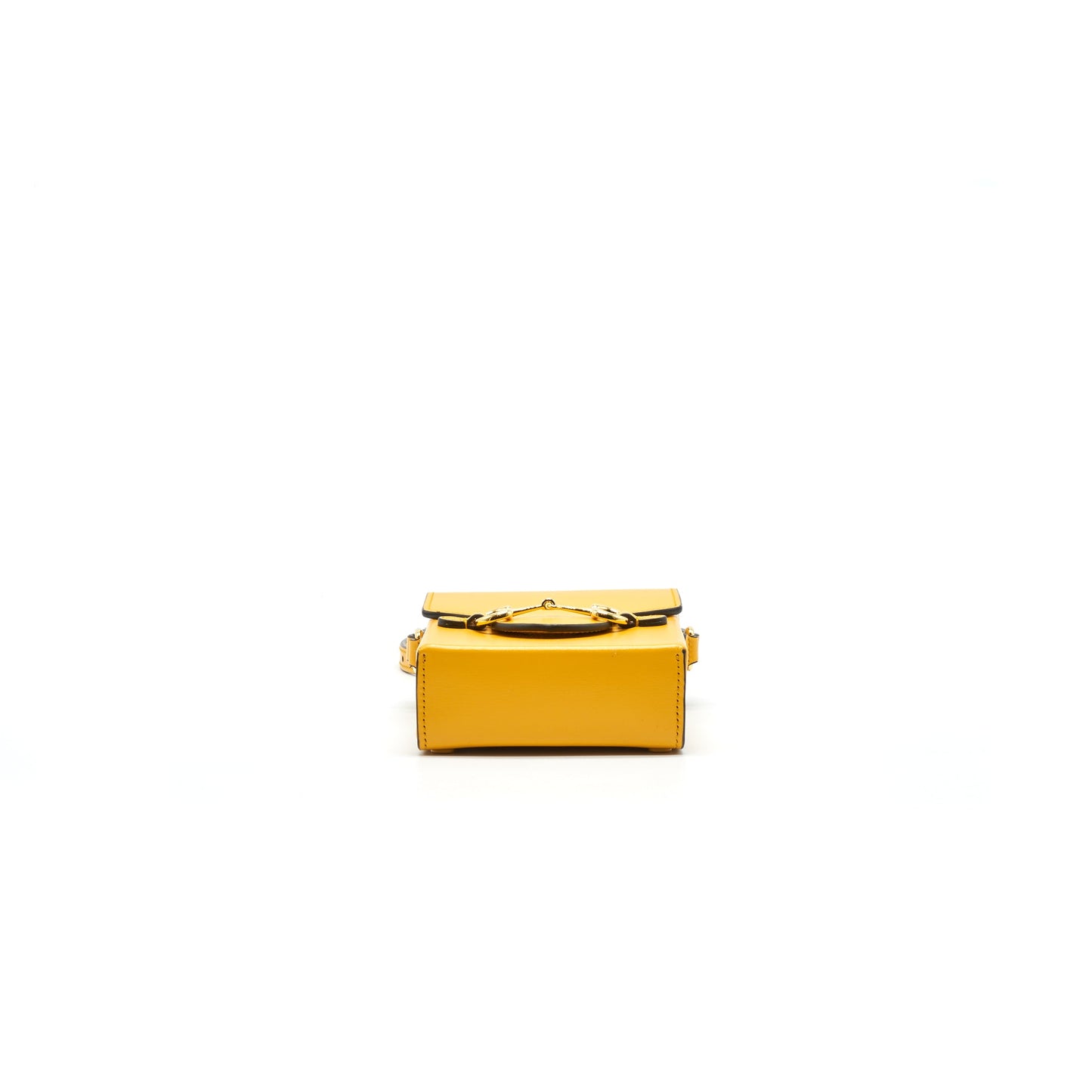 Gucci Horsebit 1955 Mini Purse Yellow