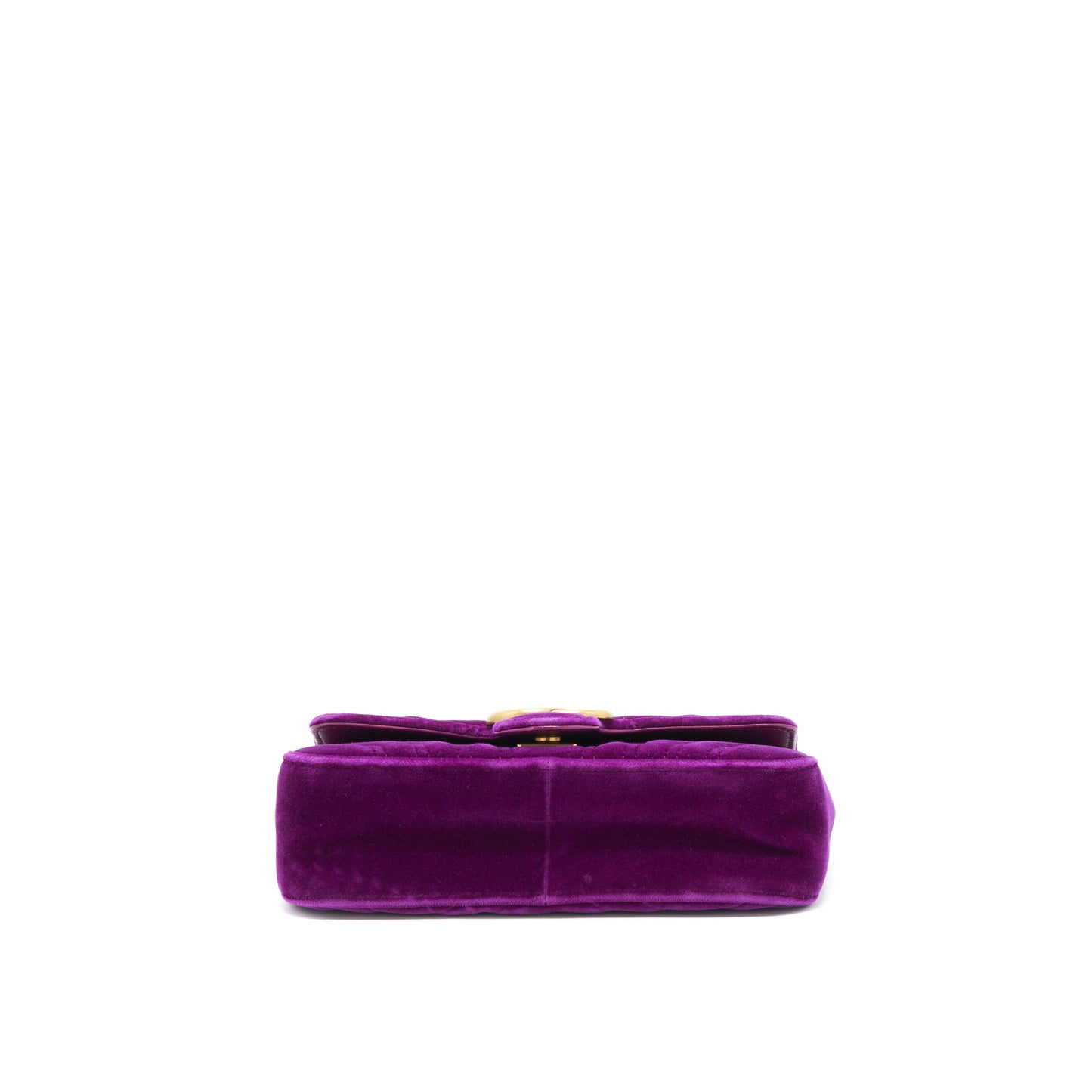 Gucci mini marmont Purse Velvet Purple