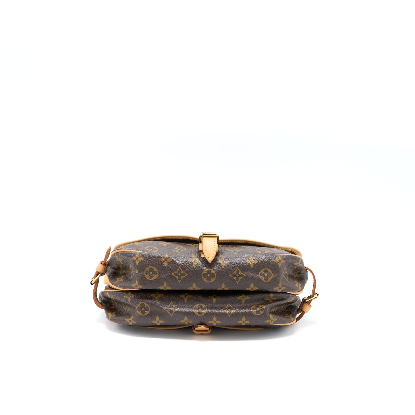 Louis Vuitton Double Side Crossbody Purse Monogram Canvas