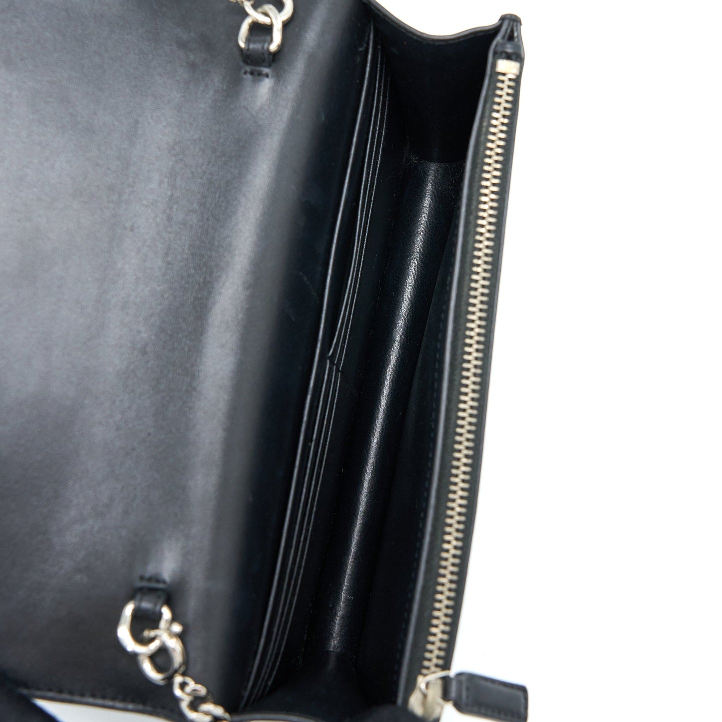 Saint Laurent/ Kate Small Chain Wallet With Tassel Black/Multicolour Limited Edition