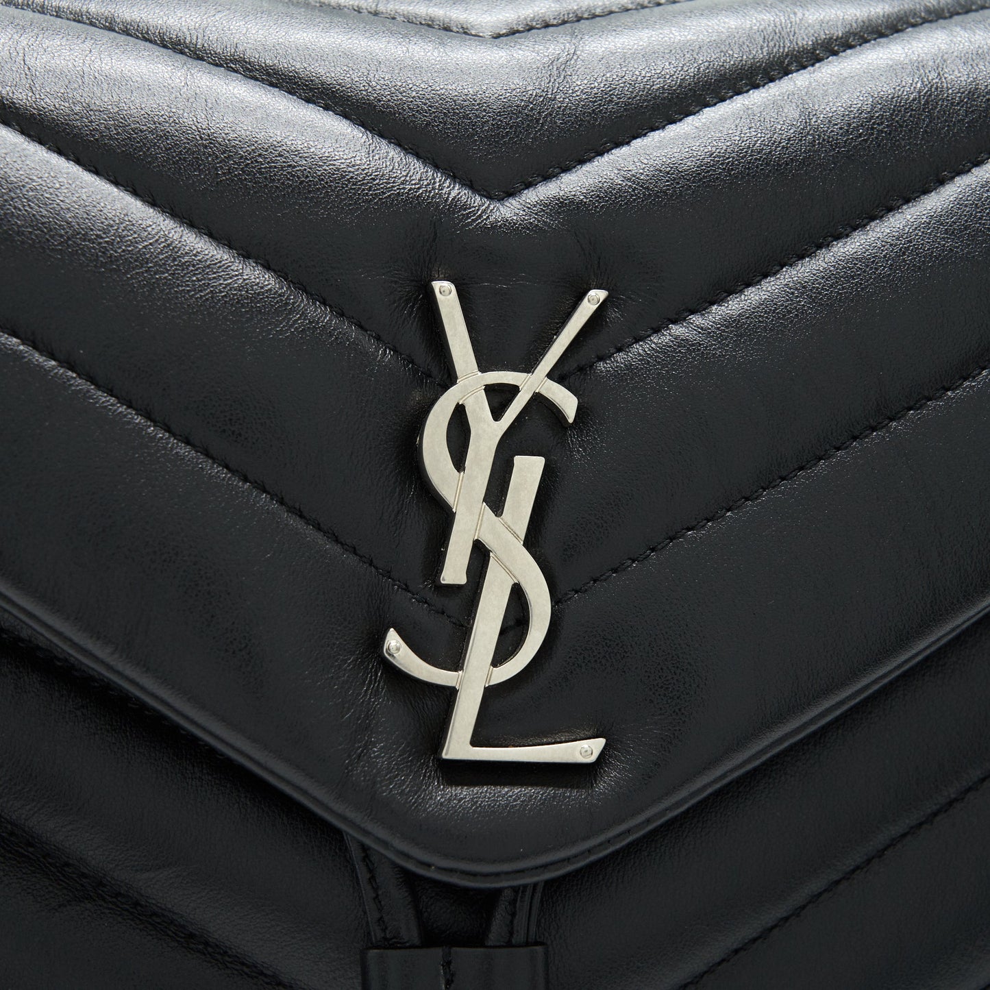 YSL LOU LOU STYLE BACKPACK IN BLACK SHW
