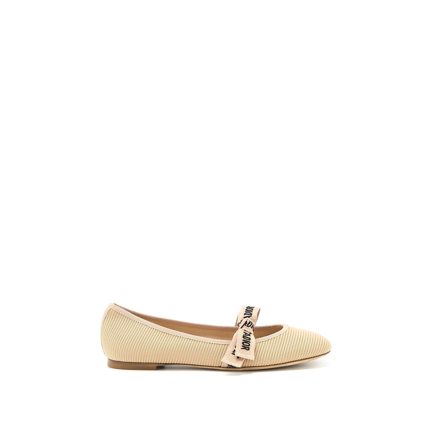 Dior Size 36 Jâadior Ballet Pump Canvas Beige