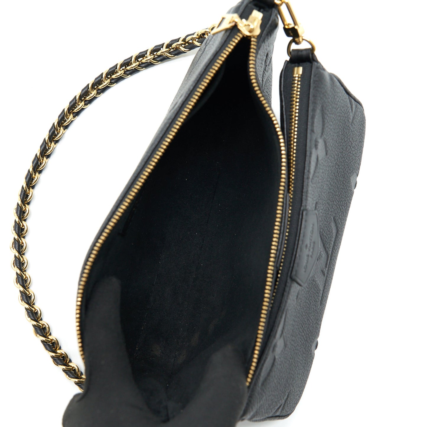 Louis Vuitton Multi Pochette Monogram Empreinte Black