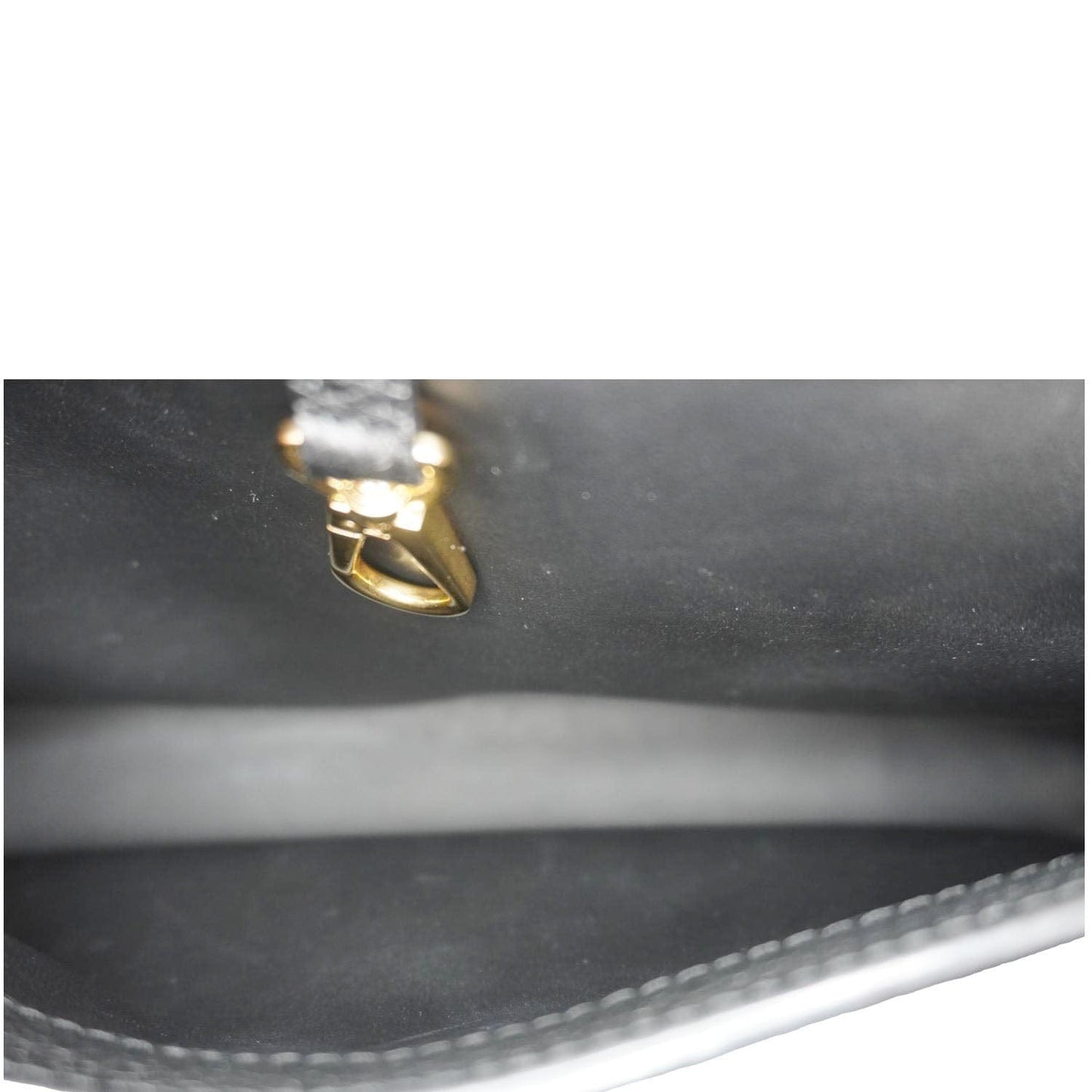 LOUIS VUITTON Capucines Crown Flowers Taurillon Leather Shoulder Bag Black