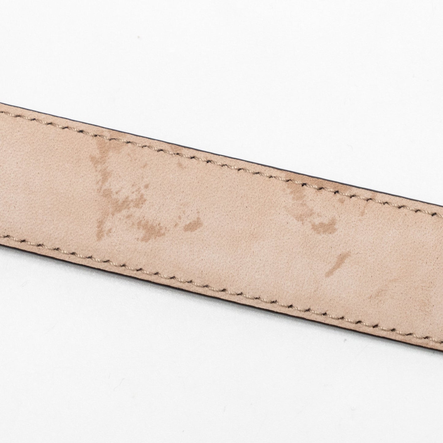 Gucci Size 80 Blondie Interlocking Logo Belt Leather Black