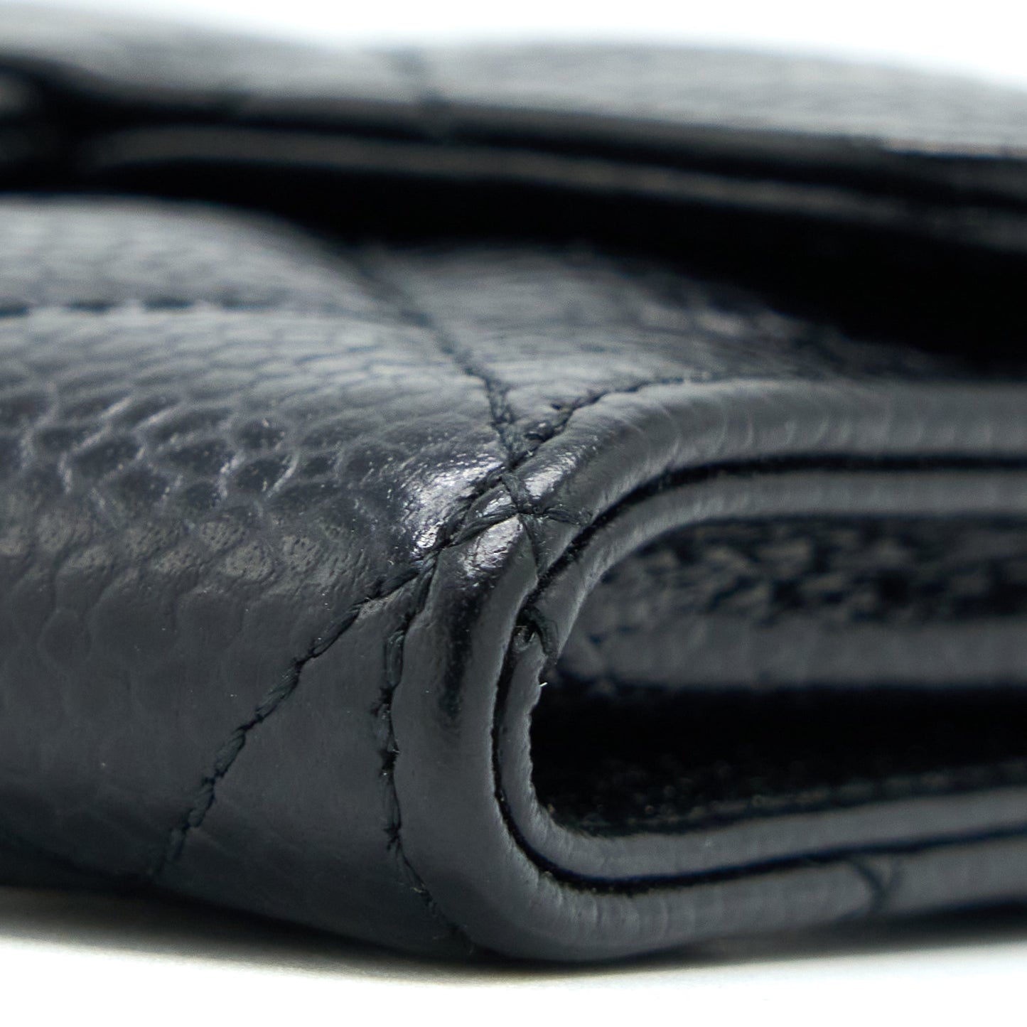 Chanel Classic Flap Cardholder Caviar Black GHW
