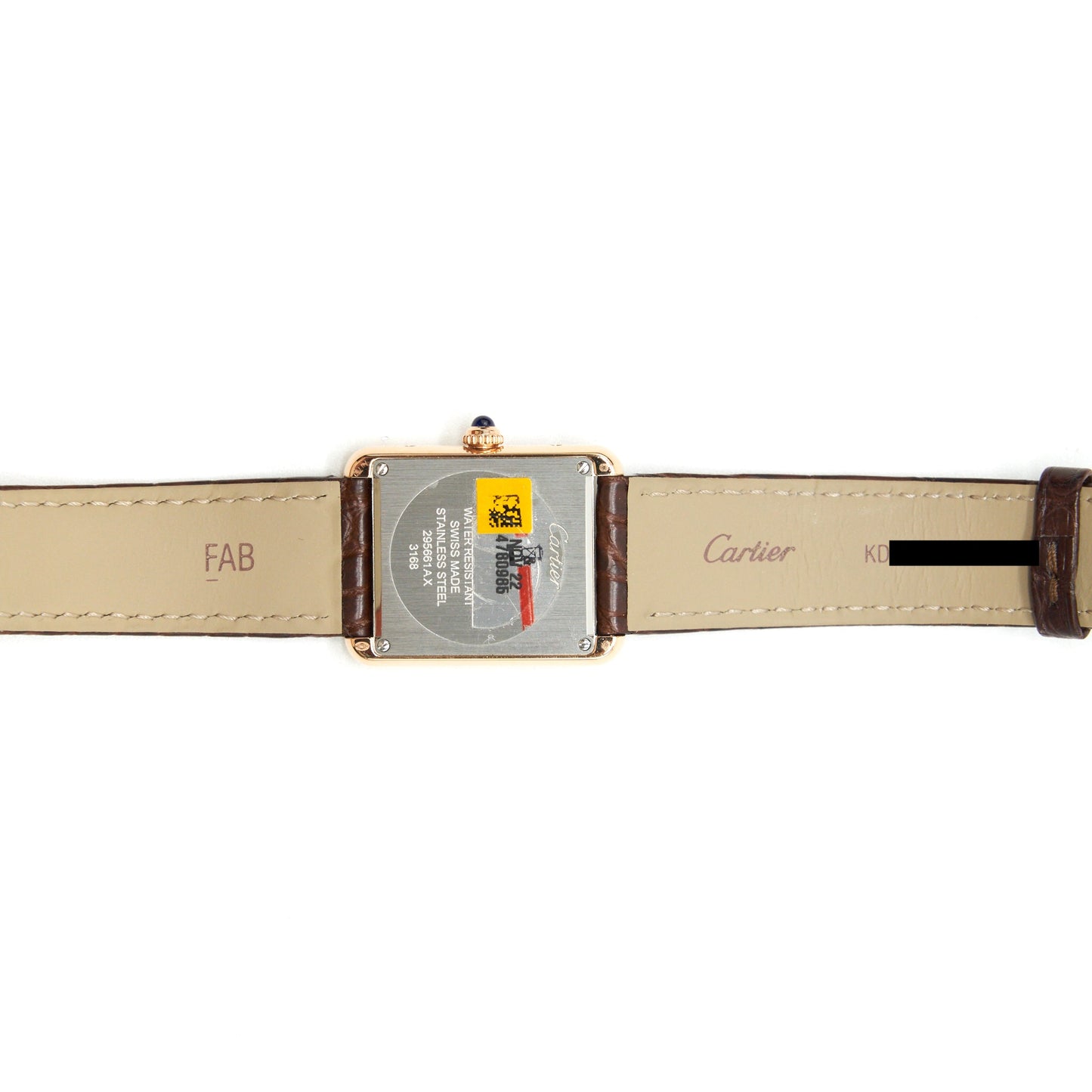 Cartier Tank Solo watch Small mode Quartz, Rose Gold