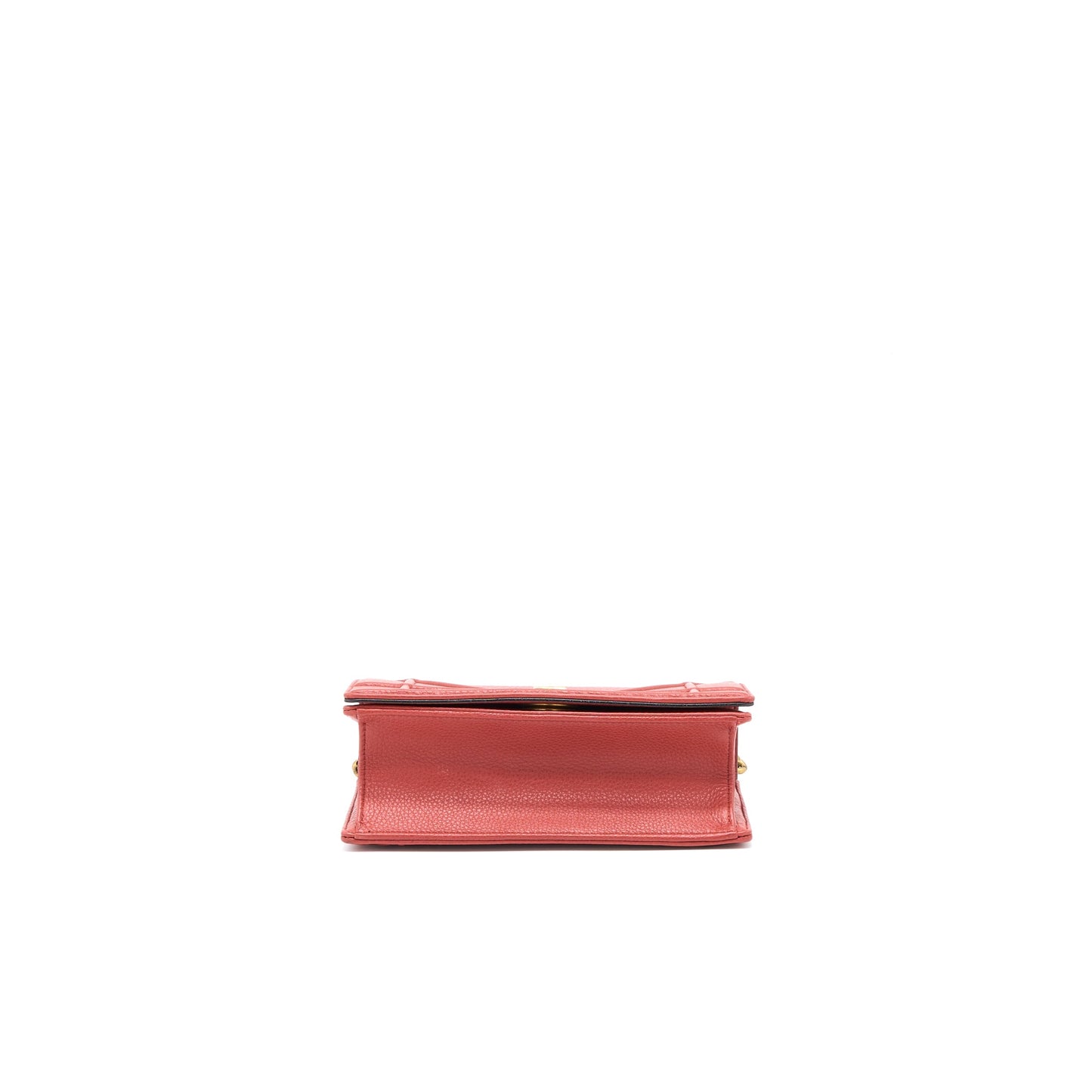 Dior Small Diorama Calfskin Red Brushed