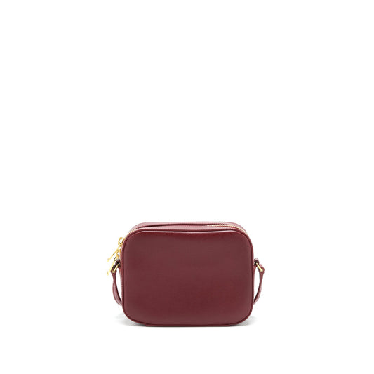Saint Laurent/Ysl Mini Camera Purse Crossbody Purse Burgundy