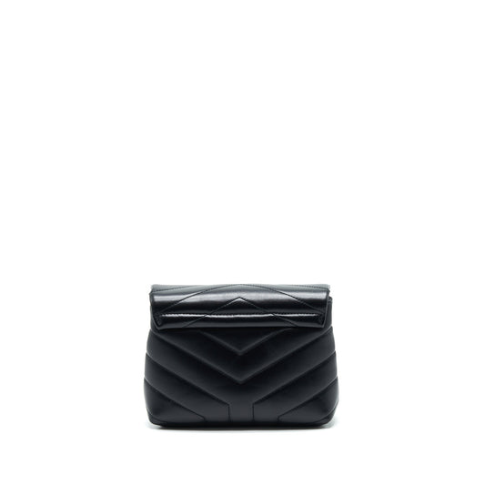 Saint Laurent Toy Lou Lou in Black