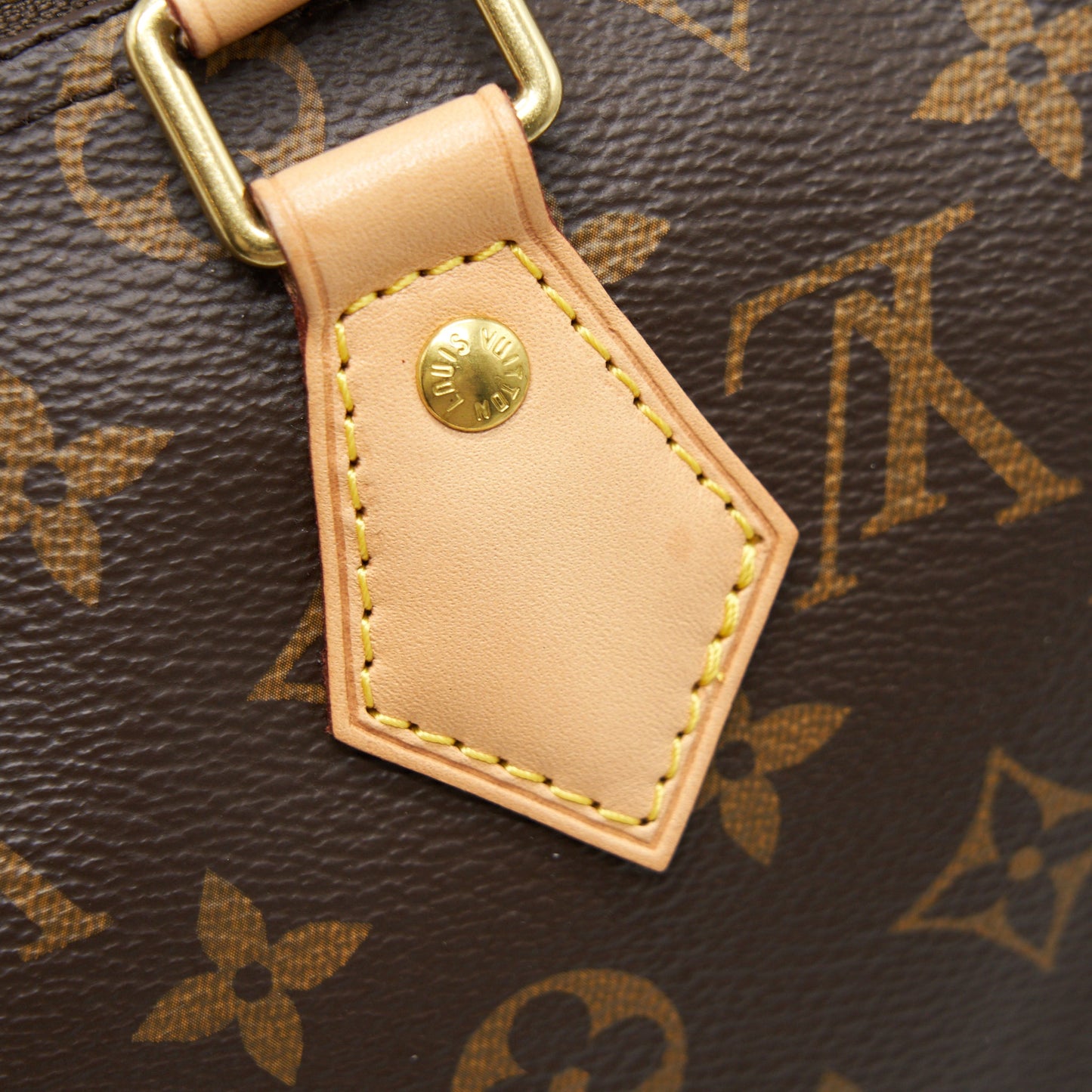 Louis Vuitton Speedy 25 Monogram Canvas with initial