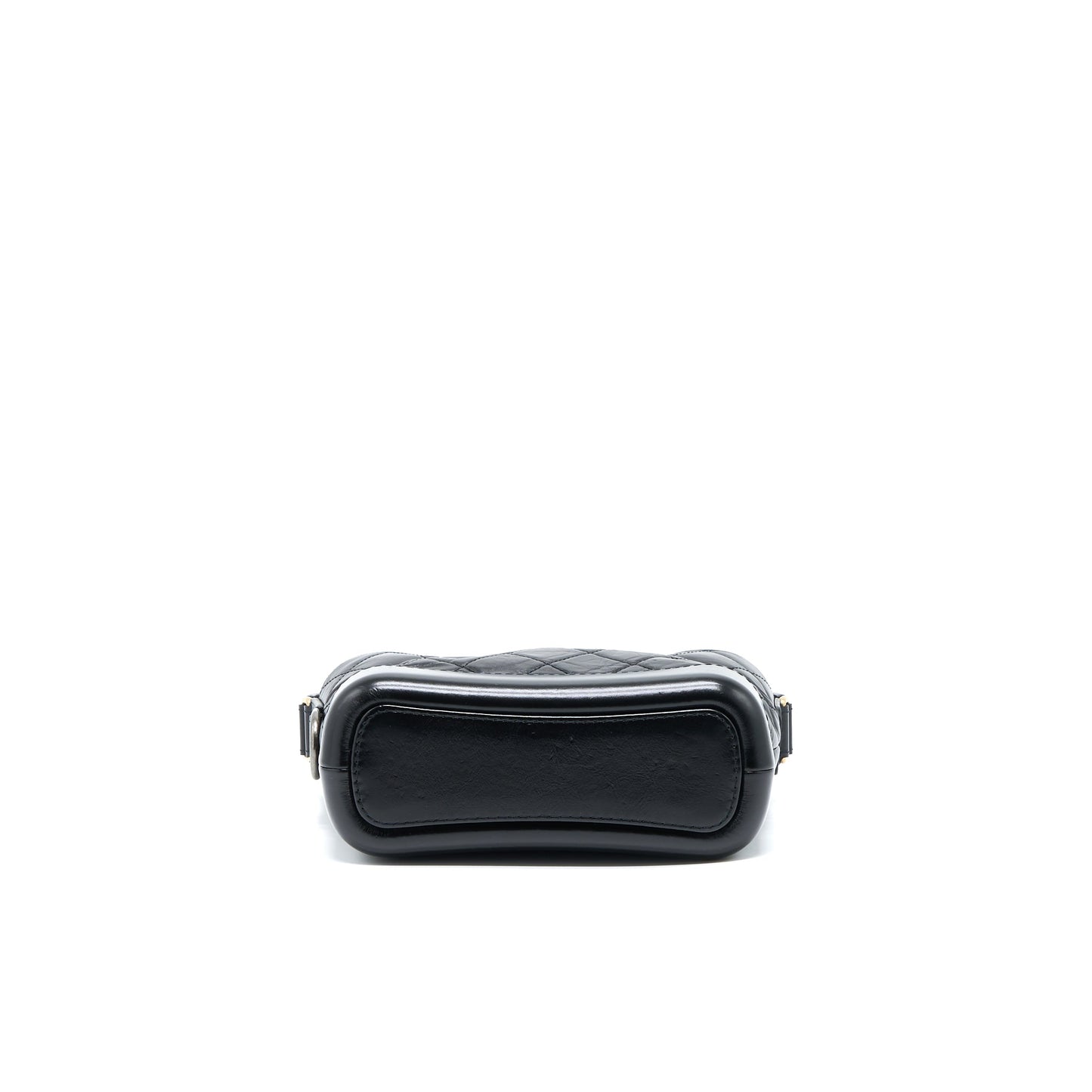 Chanel Small Gabrielle Hobo Bag Calfskin Black Multicolour Hardware