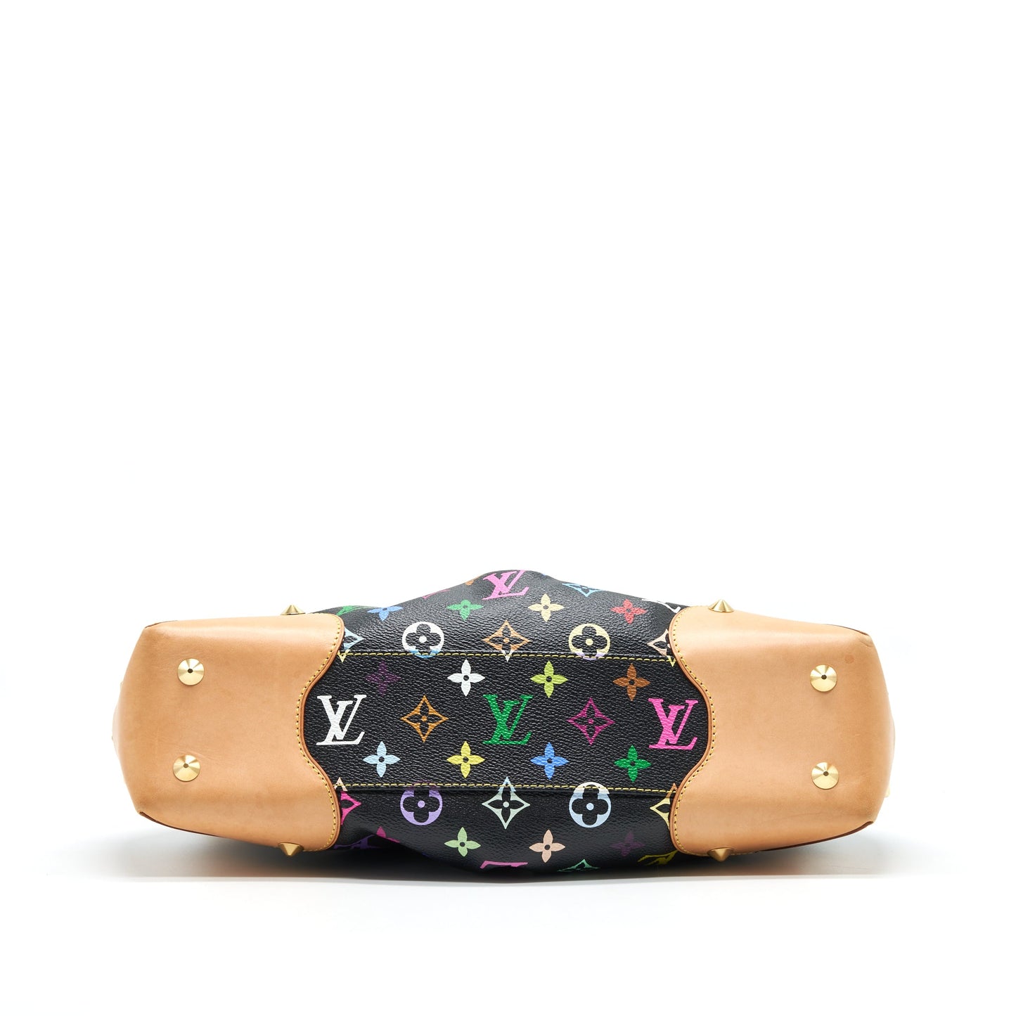 LOUIS VUITTON BLACK MONOGRAM MULTICOLOUR