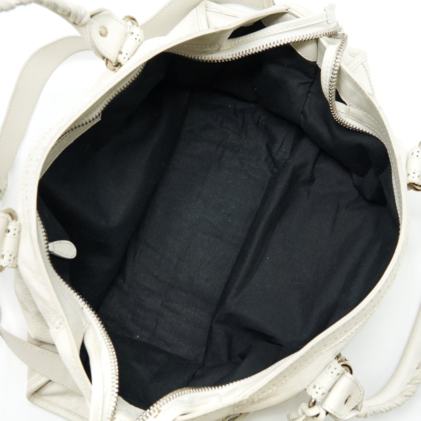 Balenciaga Giant City Purse White