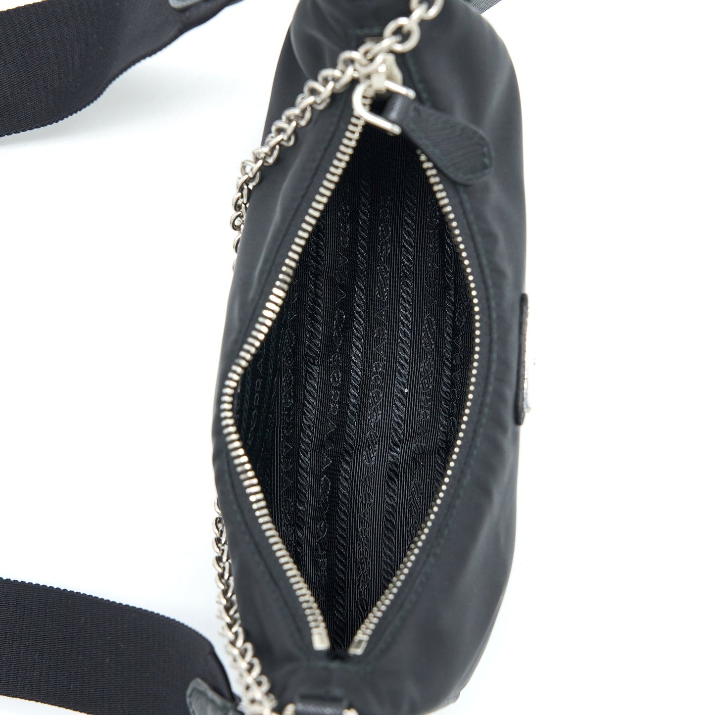 Prada Re-Edition 2005 Re-Nylon Purse Black