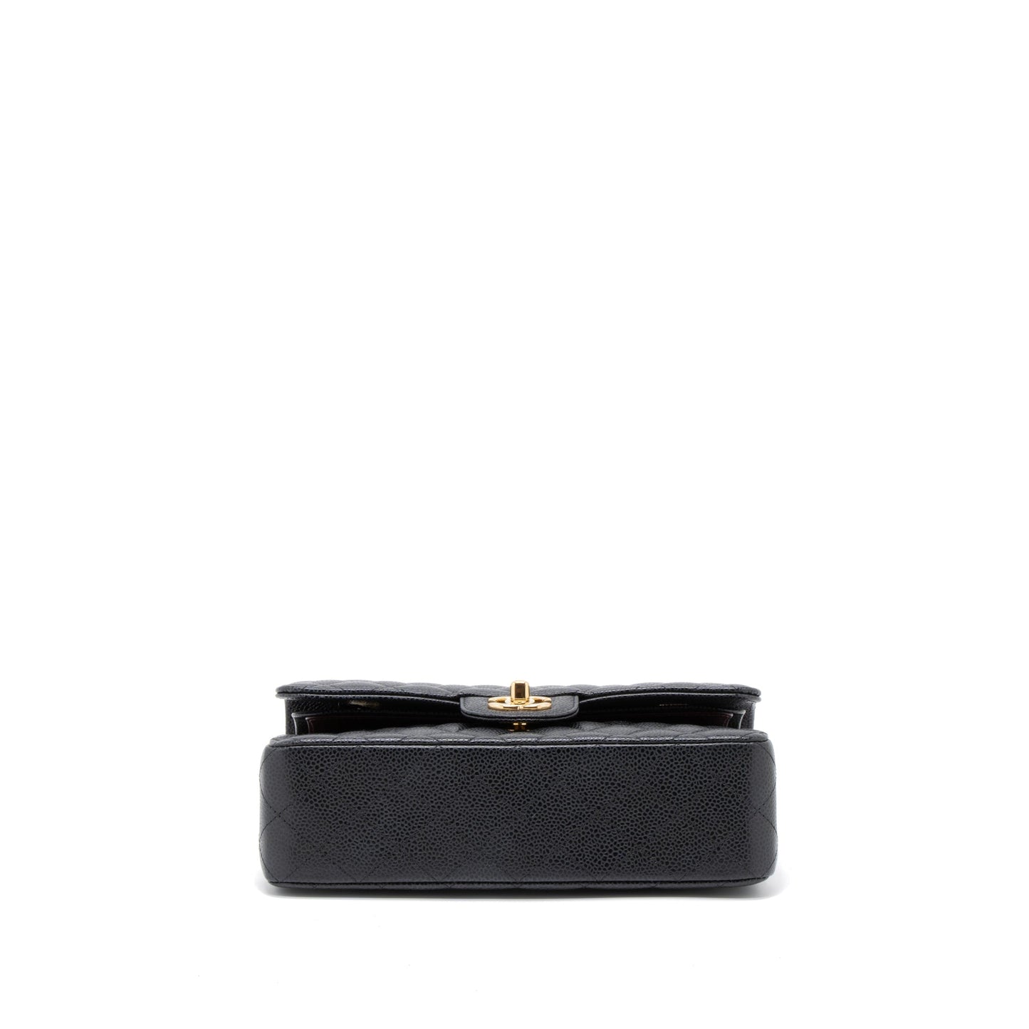 Chanel Small Classic Double Flap Bag Caviar Black GHW (Microchip)