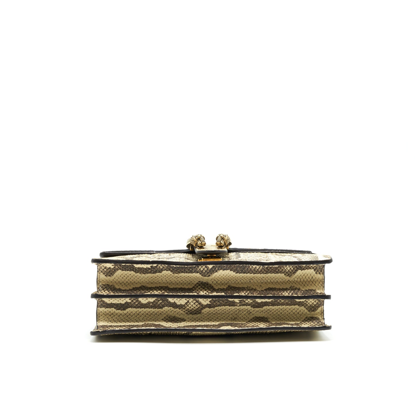 Gucci Dionysus Python Medium Mini Purse In Beige