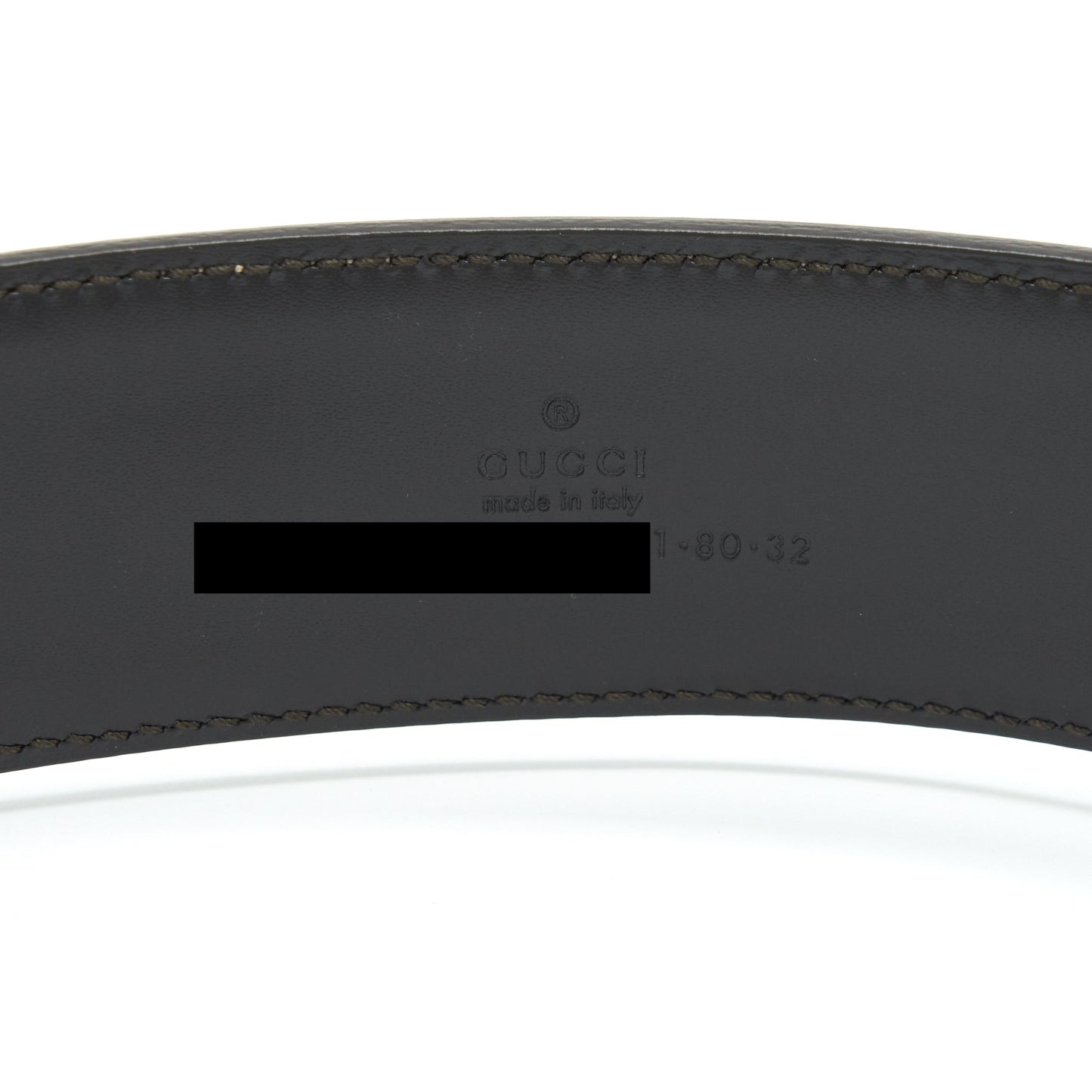 Gucci Size 80 Belt Supreme/Beige