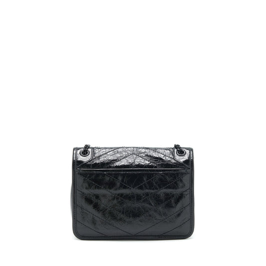 Saint Laurent/ Niki Baby Purse Black with Black Hardware