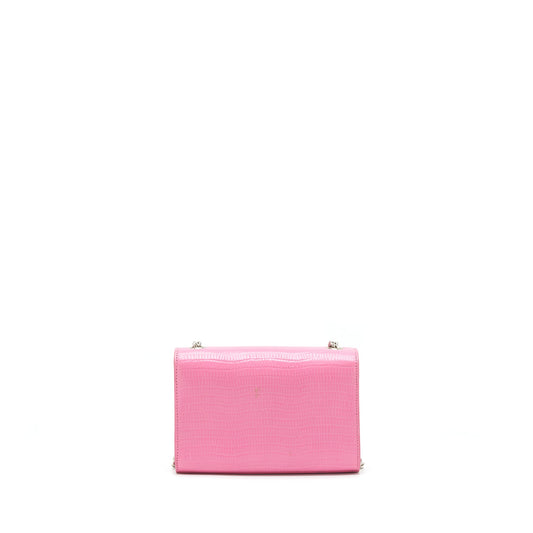 Saint Laurent / Mini Kate Tassel Embossed Calfskin Pink