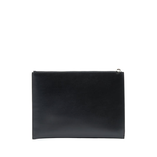 Saint Laurent iPad Holder /Clutch Calfskin Black