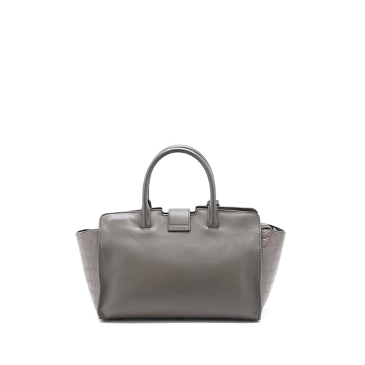 Saint Laurent Cabas Tote Purse Grey
