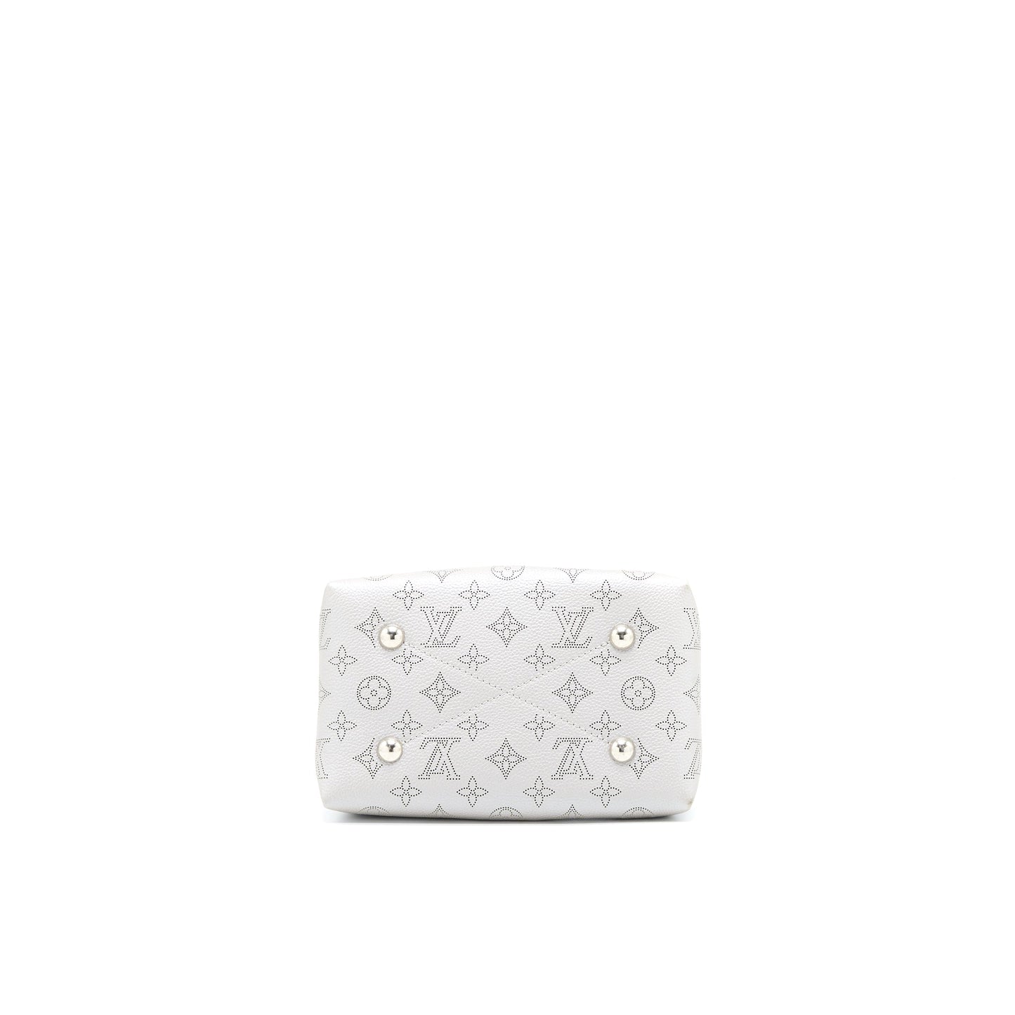 Louis Vuitton Bella Bucket Purse Calfskin Silver (New Version)