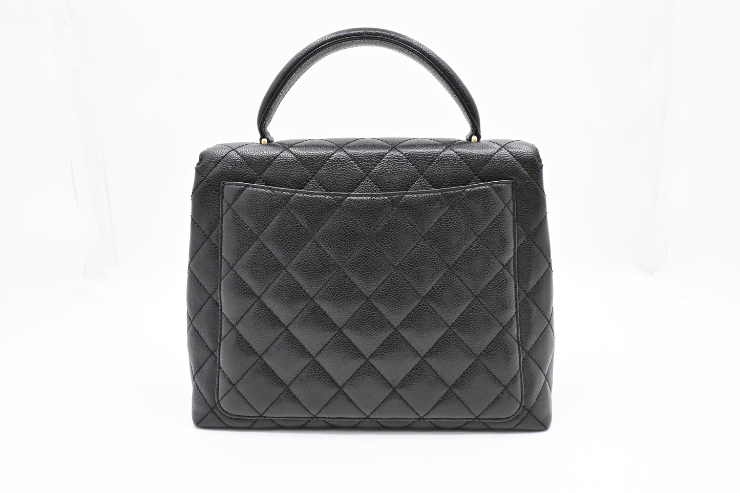 Chanel Kelly in Black Caviar Leather