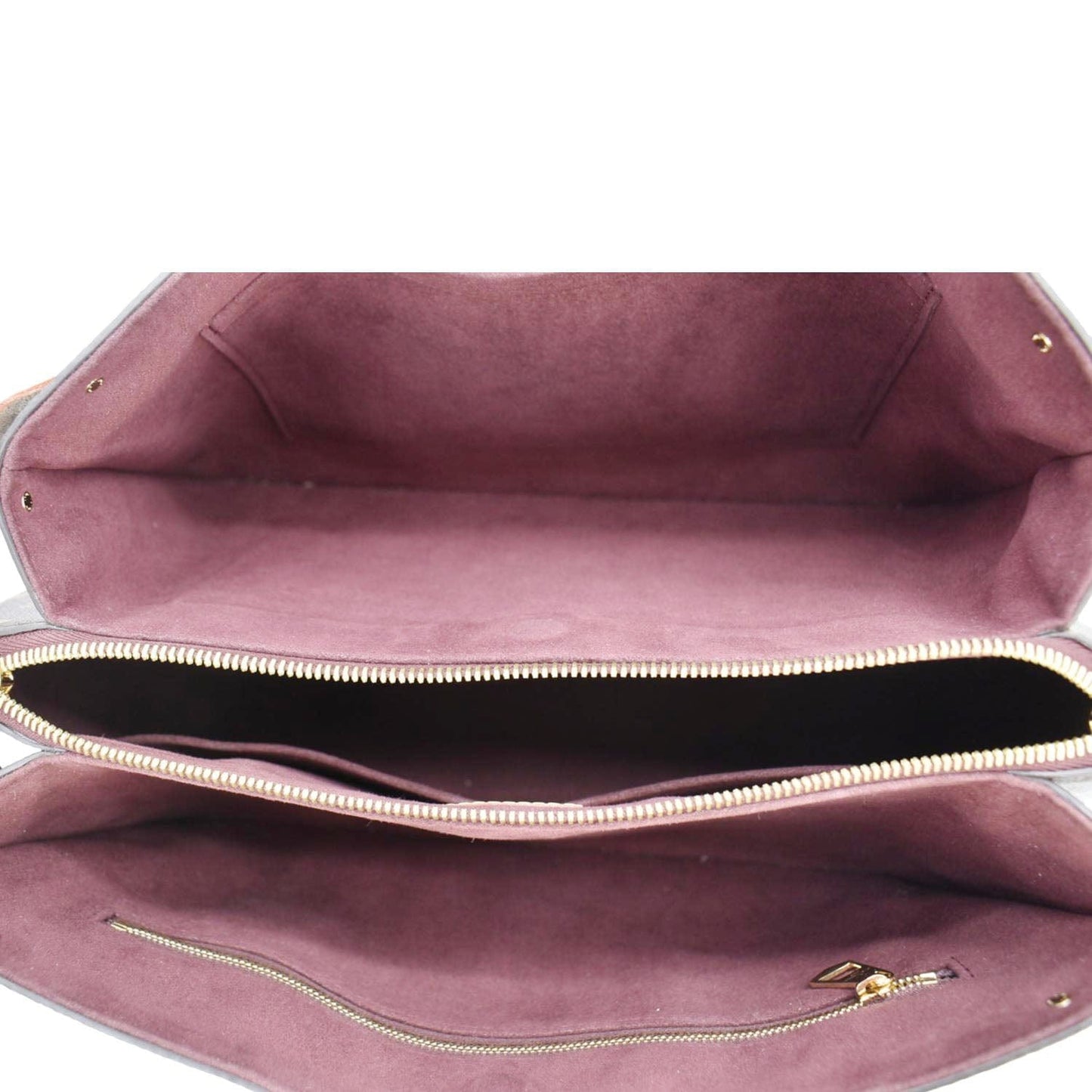 LOUIS VUITTON Soufflot MM Monogram Canvas Shoulder Bag Brown