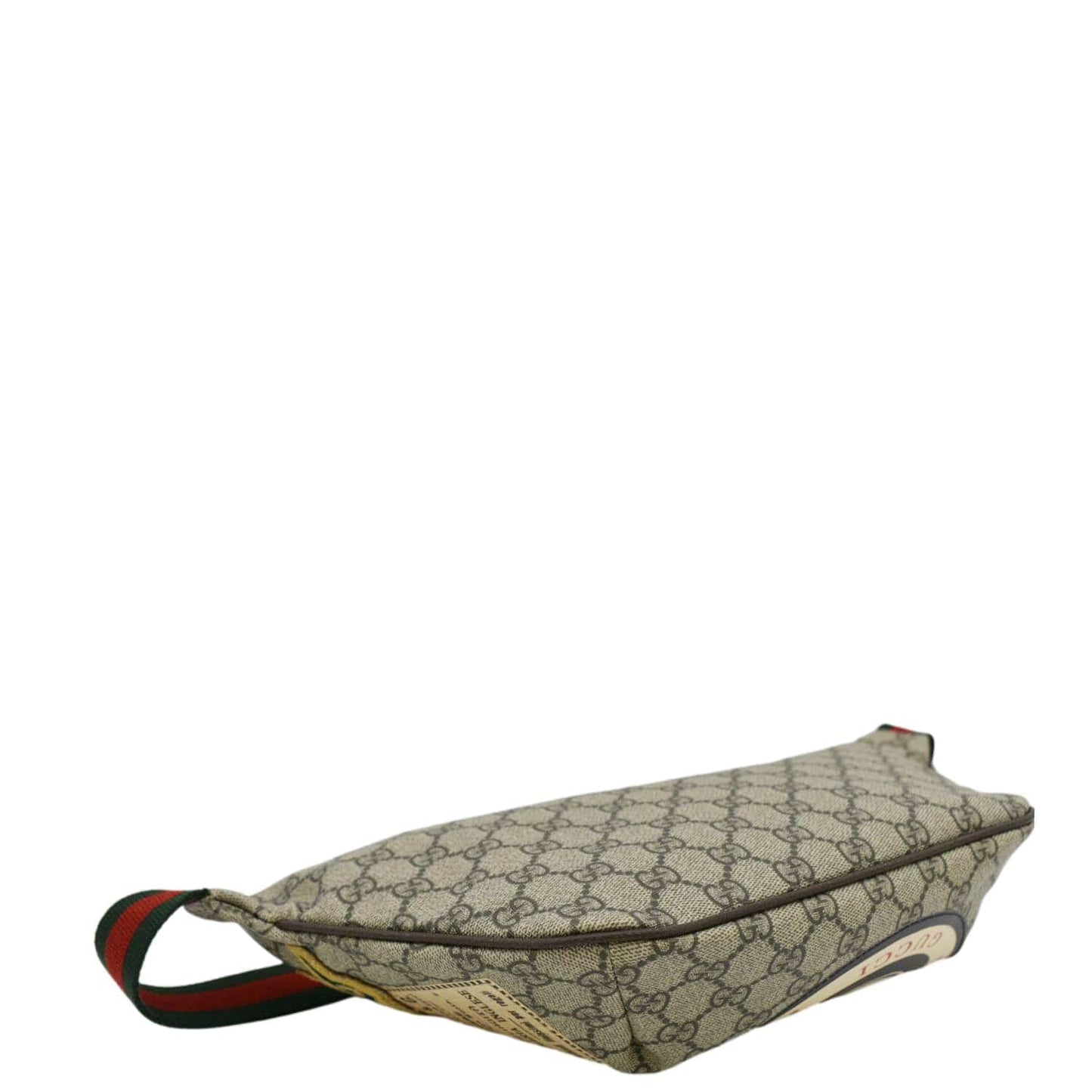 GUCCI Courrier GG Supreme Canvas Belt Bum Bag Beige 529711