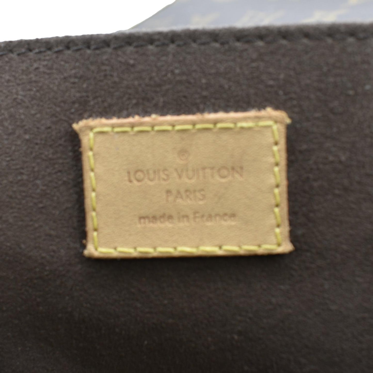 LOUIS VUITTON Metis Pochette Monogram Canvas Crossbody Bag Brown