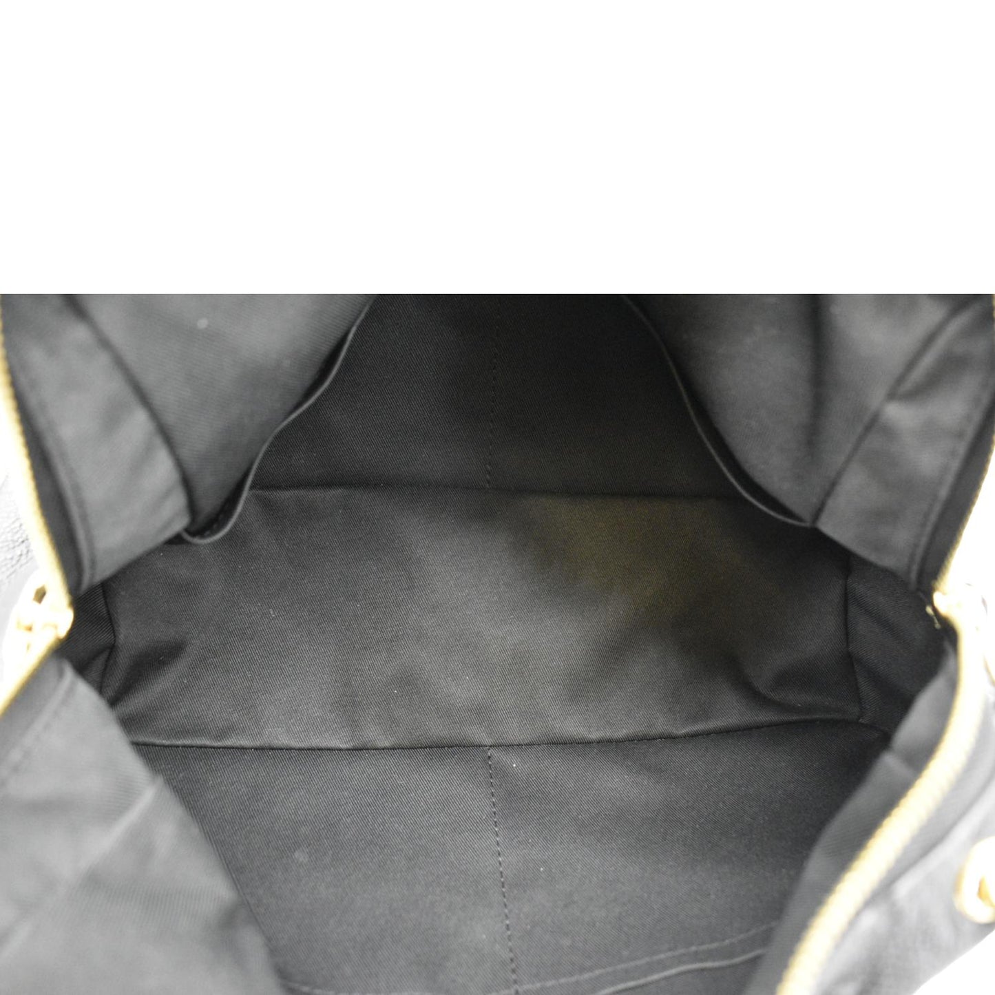 LOUIS VUITTON Ponthieu PM Empreinte Leather Shoulder Bag Black