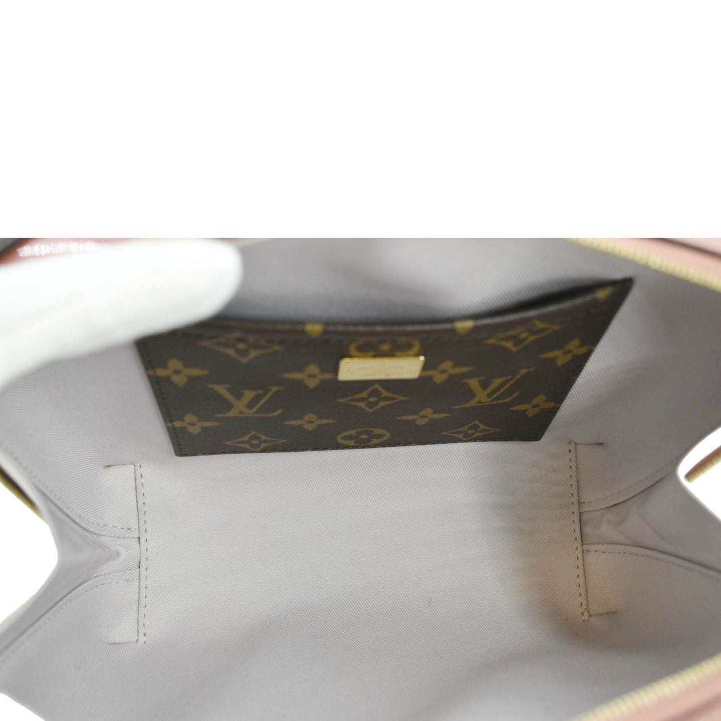 LOUIS VUITTON Venice Monogram Vernis Leather Shoulder Bag Coral