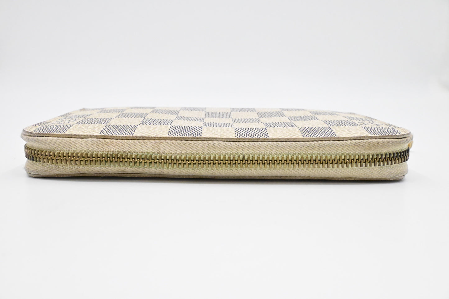 Louis Vuitton Long Zippy Wallet in Damier Azur Canvas