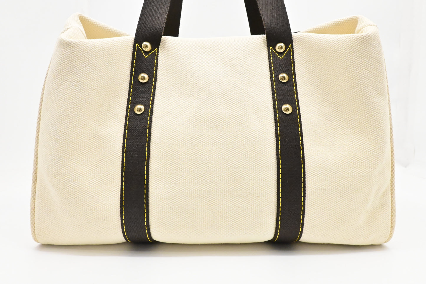 Louis Vuitton Antigua Duffle Bag in White Canvas