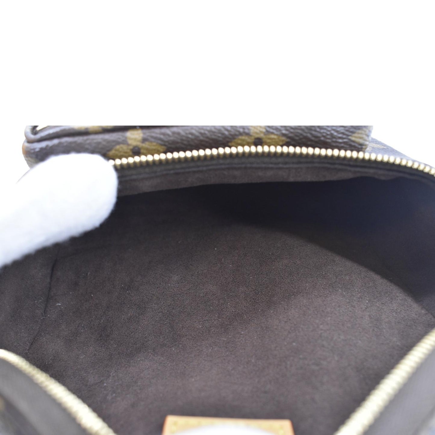 LOUIS VUITTON Mini Monogram Canvas Bumbag Brown