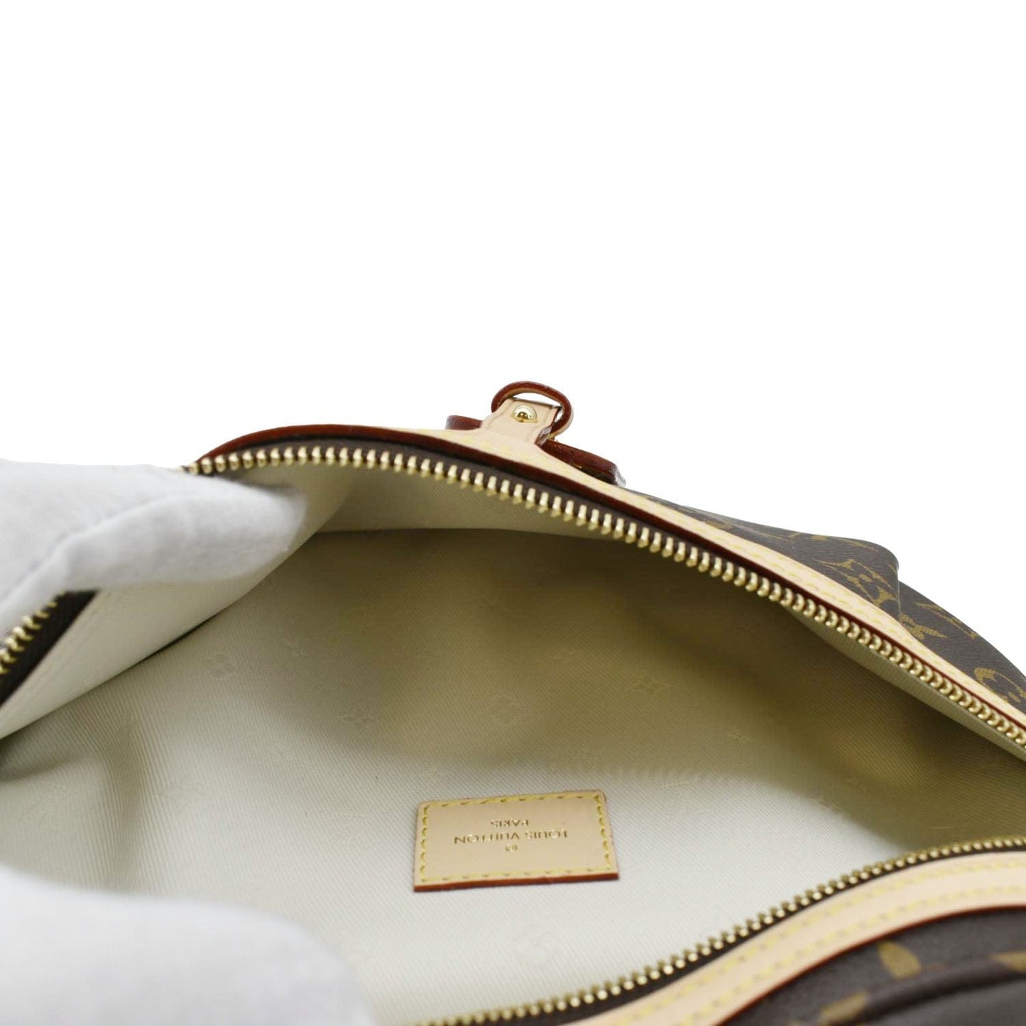 LOUIS VUITTON High Rise Monogram Canvas Bumbag Brown