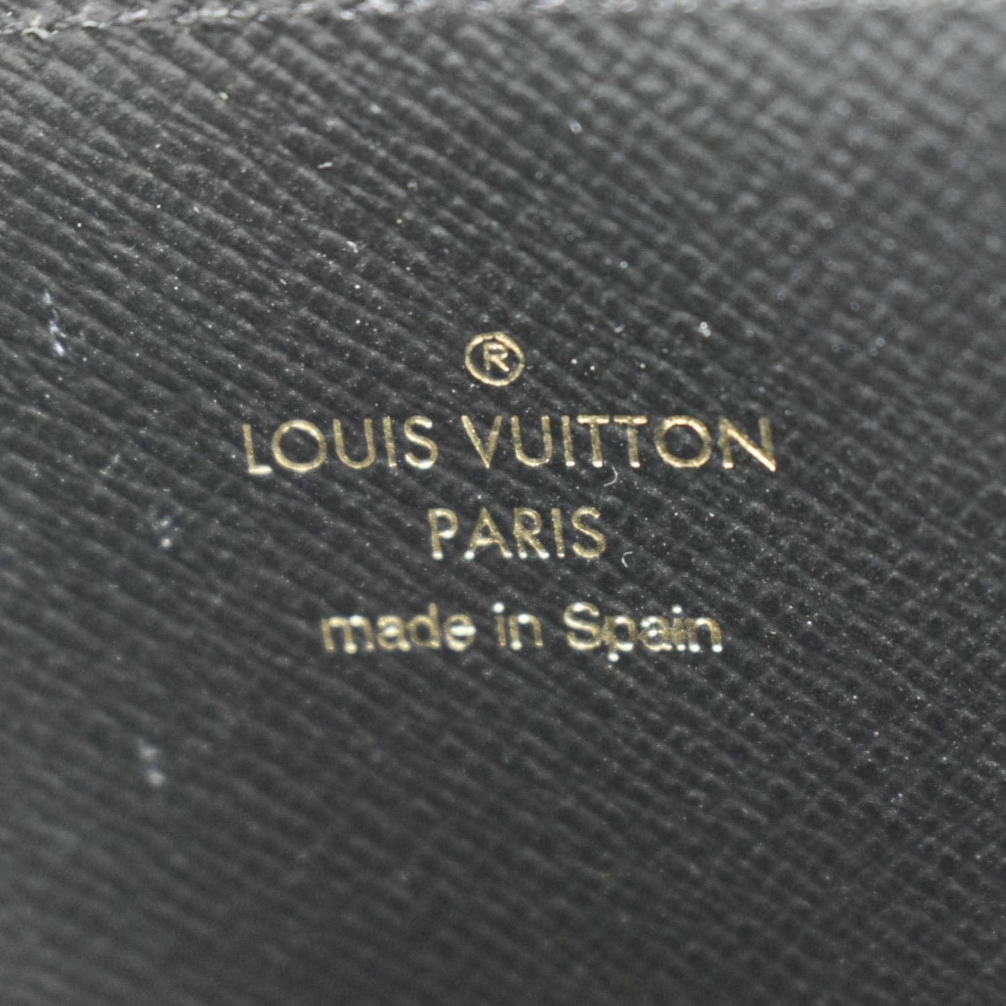 LOUIS VUITTON Slim Purse Monogram Reverse Canvas Wallet Brown