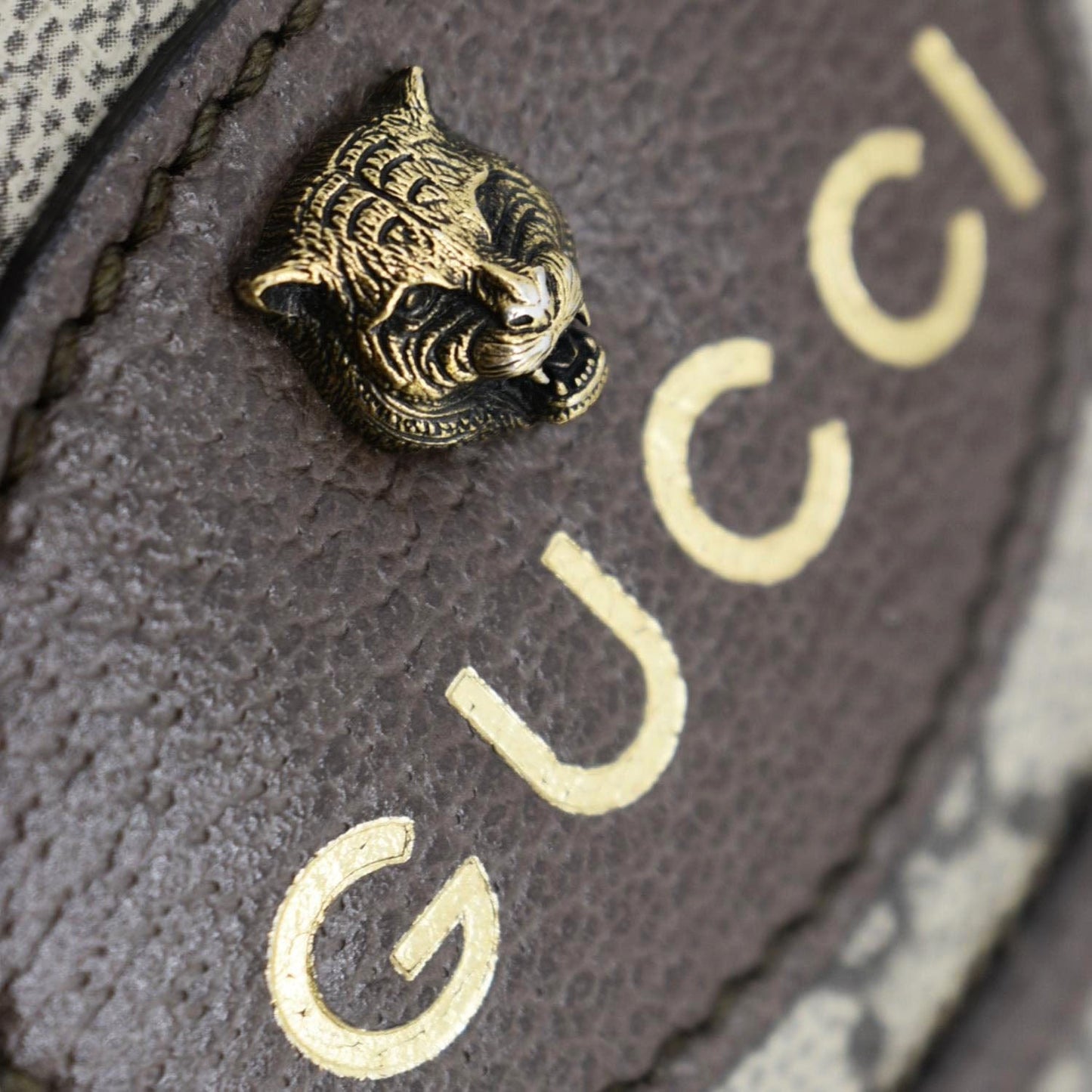 GUCCI Neo Vintage GG Supreme Canvas Belt Bag Beige 493930