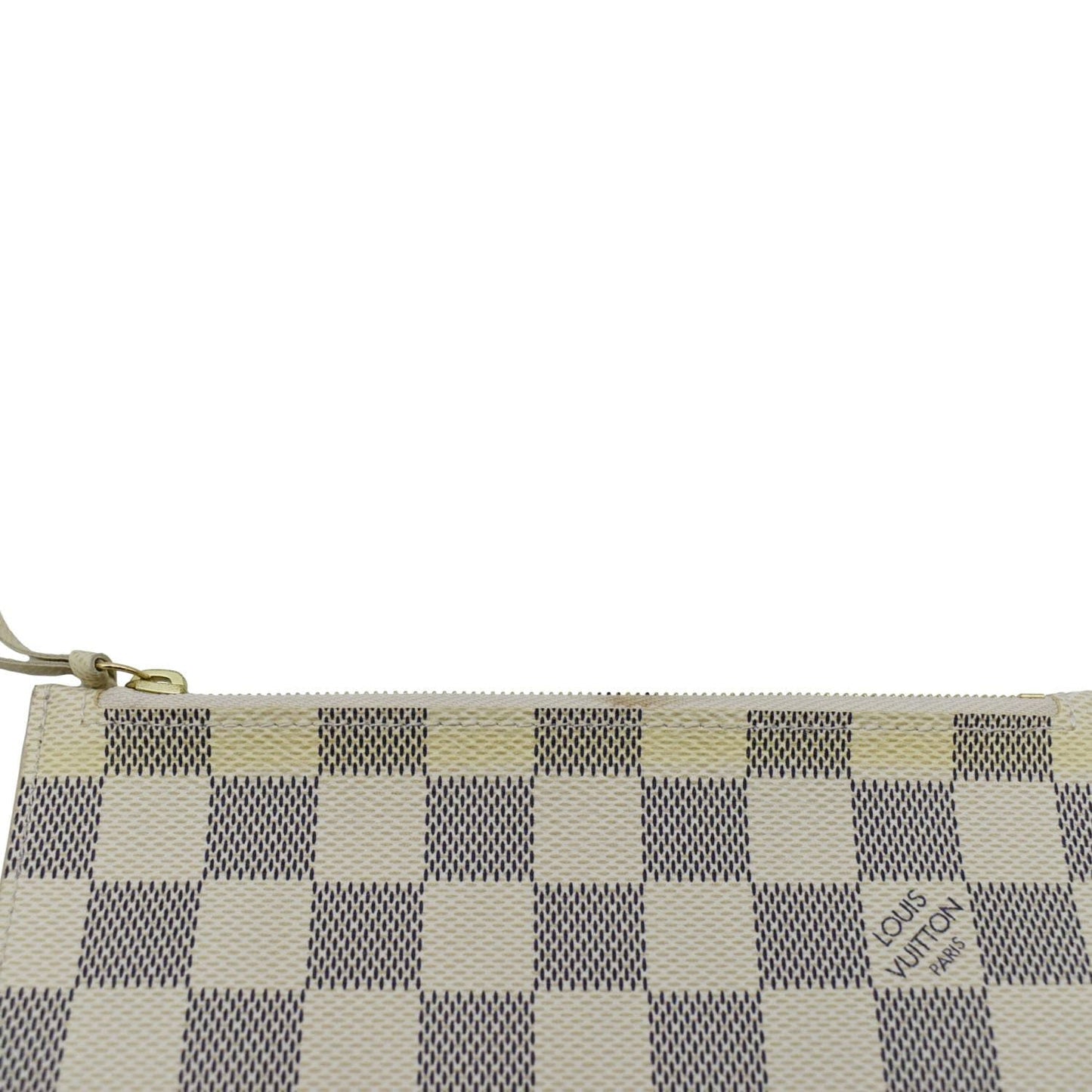LOUIS VUITTON Josephine Damier Azur Wallet White