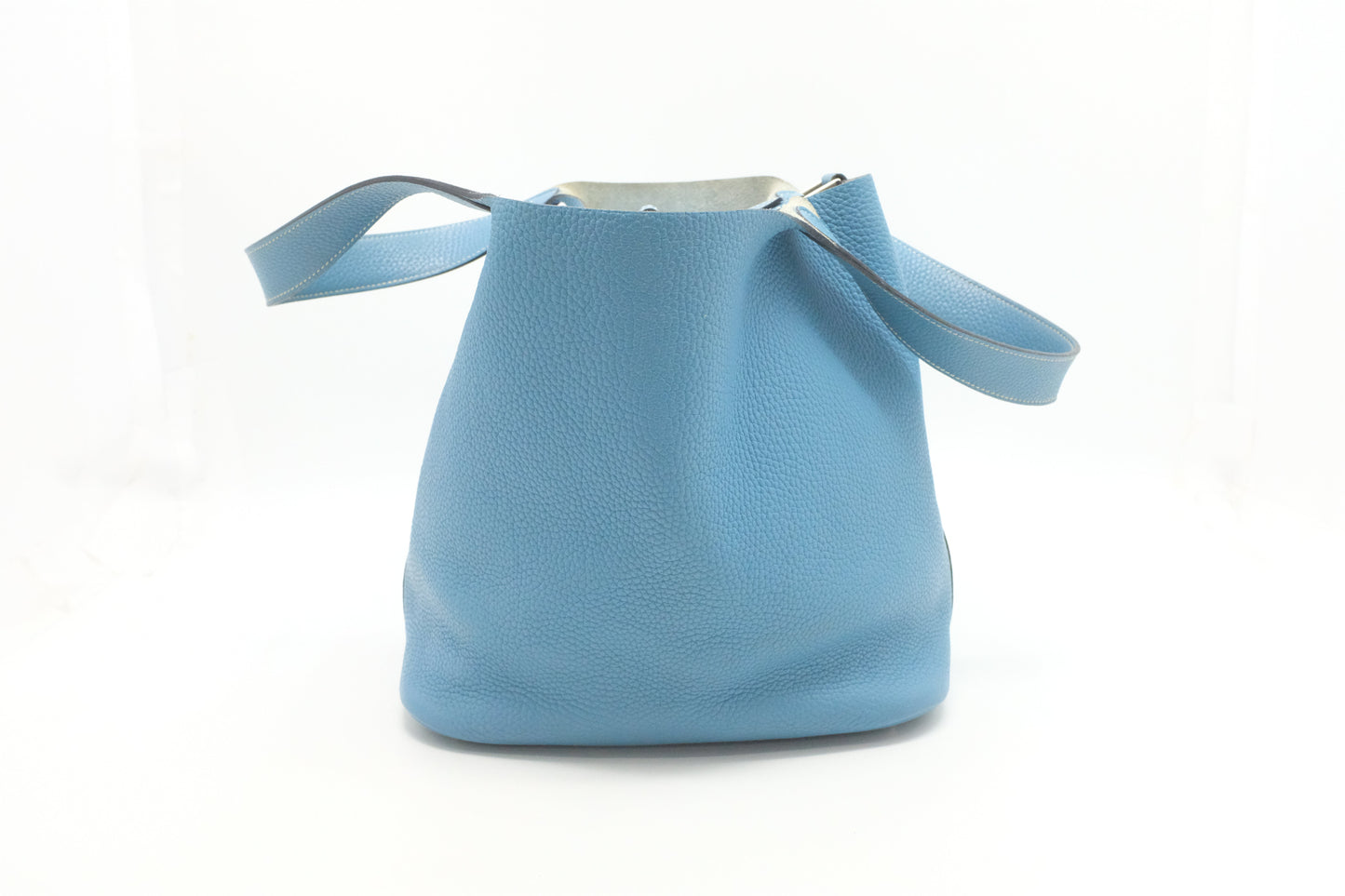 Hermes Picotin 26 in Blue Jean Leather