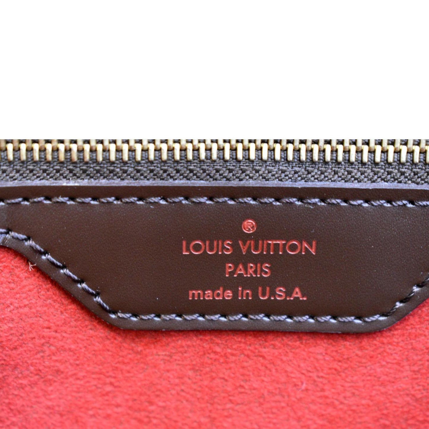 LOUIS VUITTON Hampstead PM Damier Ebene Shoulder Bag Brown