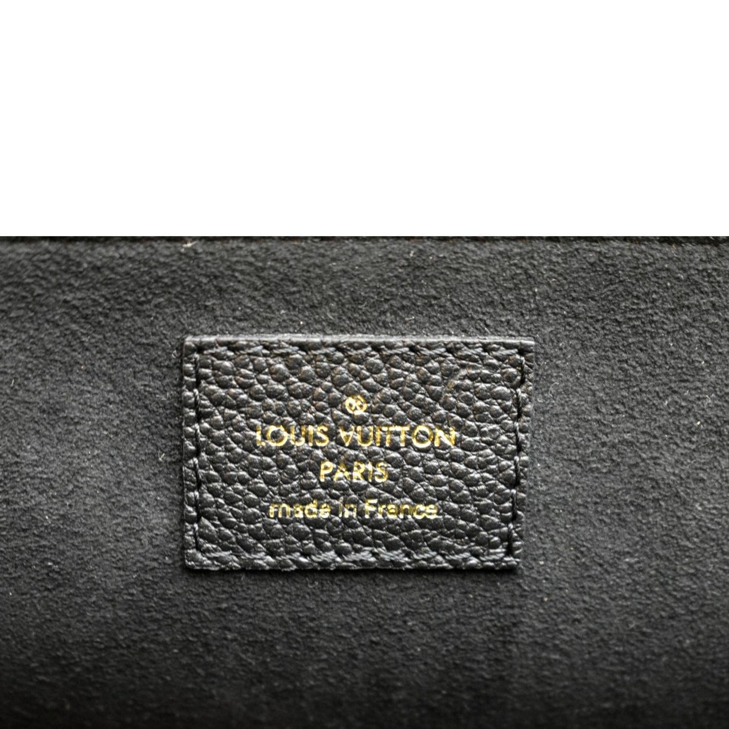 LOUIS VUITTON Vavin PM Monogram Empreinte Leather Shoulder Bag Black - New Year Deals